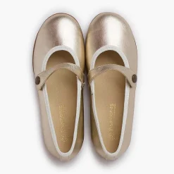 Zapatos Comunión<Pisamonas Merceditas Niña Piel Comuniónes