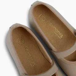 Zapatos Comunión<Pisamonas Merceditas Niña Piel Comuniónes