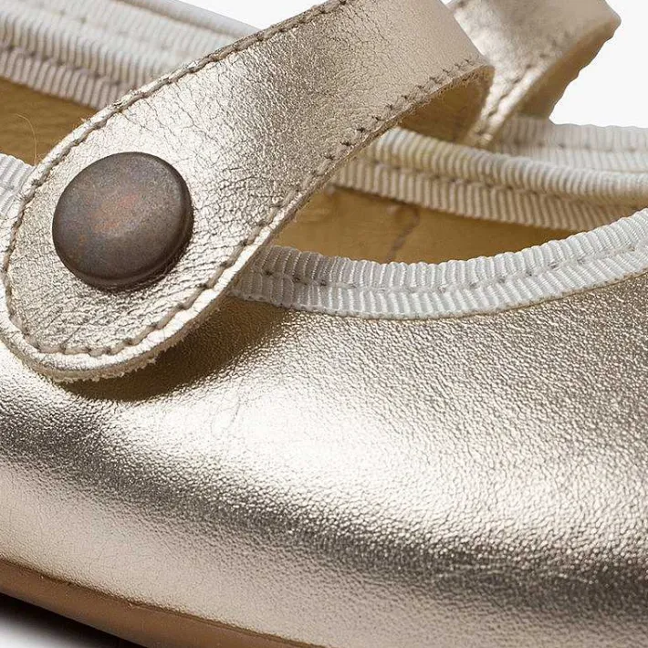 Zapatos Comunión<Pisamonas Merceditas Niña Piel Comuniónes
