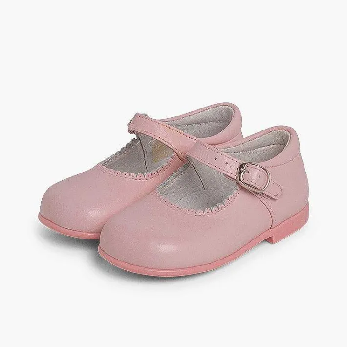 Merceditas Niña<Pisamonas Merceditas Niña Piel Hebilla