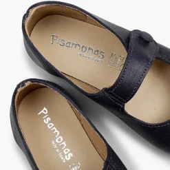 Merceditas Niña<Pisamonas Merceditas Niña Piel Tira Adherente Boton