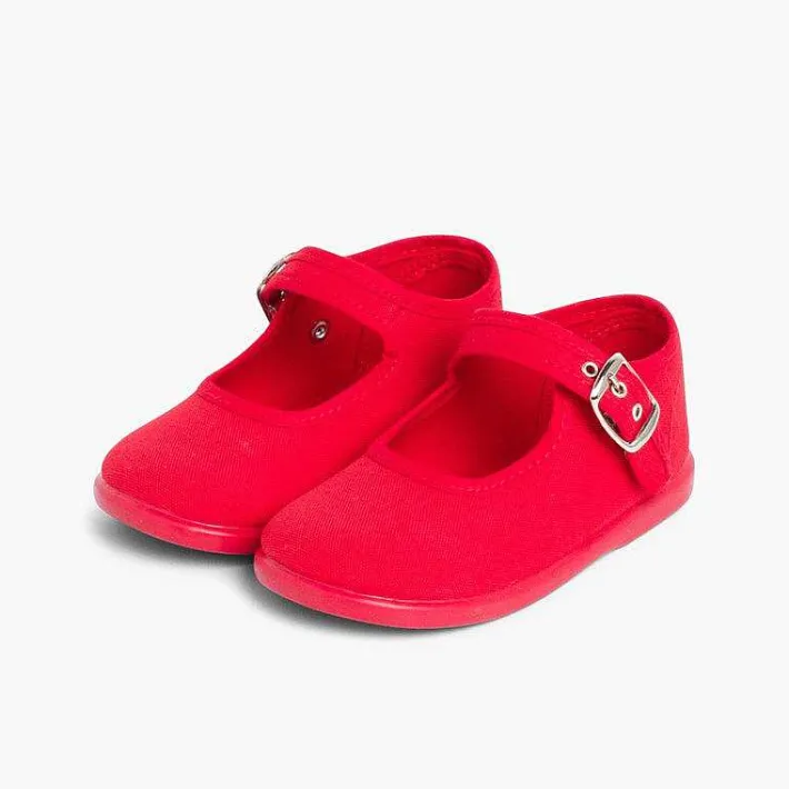 Merceditas Niña<Pisamonas Merceditas Niña Tela Hebilla