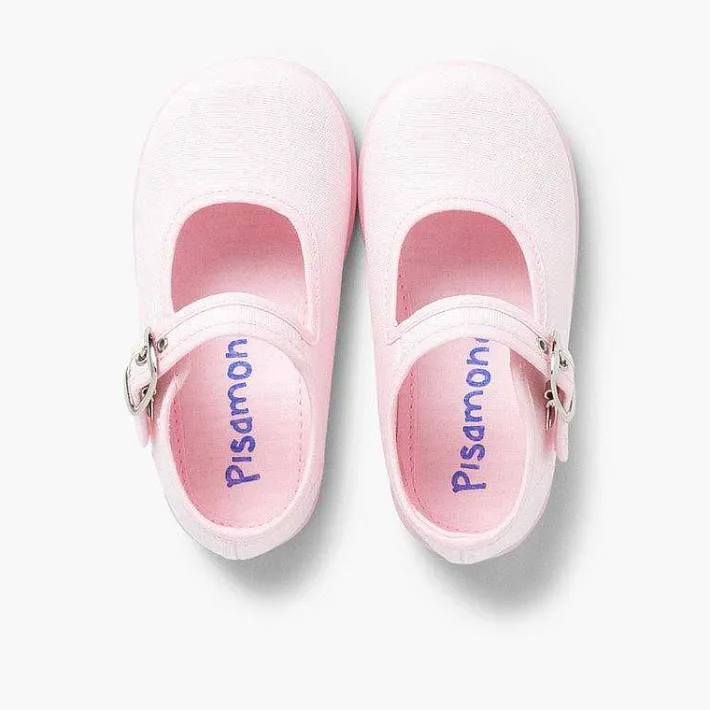 Merceditas Niña<Pisamonas Merceditas Niña Tela Hebilla
