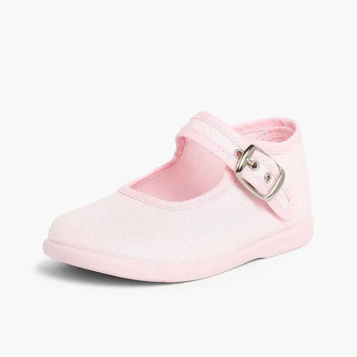 Merceditas Niña<Pisamonas Merceditas Niña Tela Hebilla