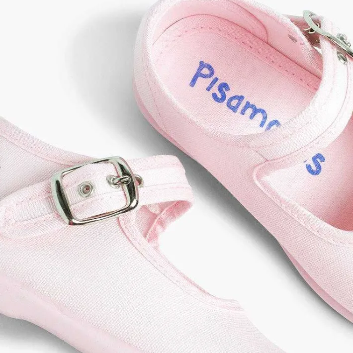 Merceditas Niña<Pisamonas Merceditas Niña Tela Hebilla