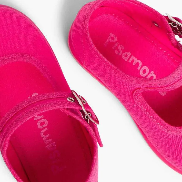Merceditas Niña<Pisamonas Merceditas Niña Tela Hebilla
