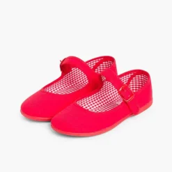 Merceditas Niña<Pisamonas Merceditas Niña Tela Hebilla Tallas Grandes