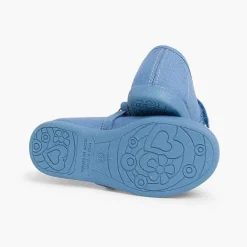 Zapatos Comunión<Pisamonas Merceditas Niña Tela Tira Adherente Fina