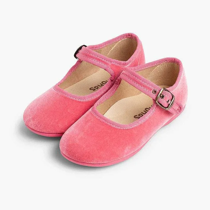 Merceditas Niña<Pisamonas Merceditas Niña Terciopelo Hebilla