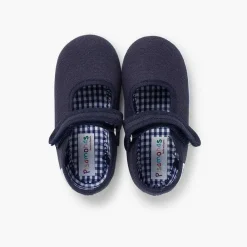 Zapatillas<Pisamonas Merceditas Niña Tira Adherente Suela Tipo Zapatillas
