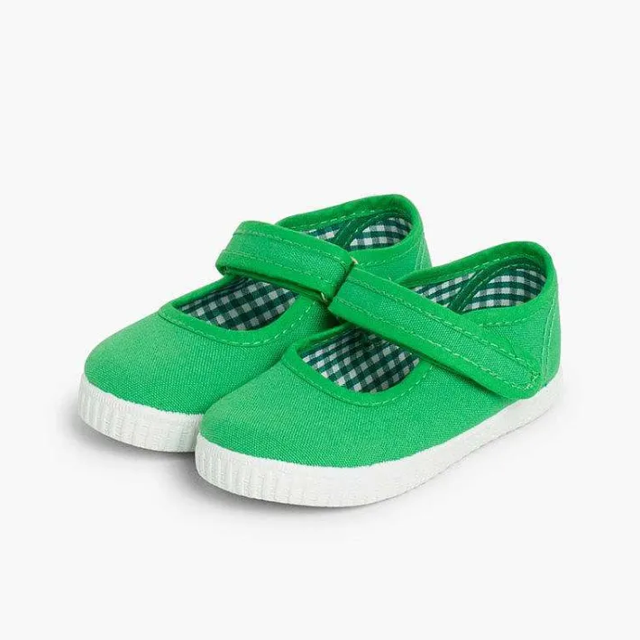 Zapatillas<Pisamonas Merceditas Niña Tira Adherente Suela Tipo Zapatillas