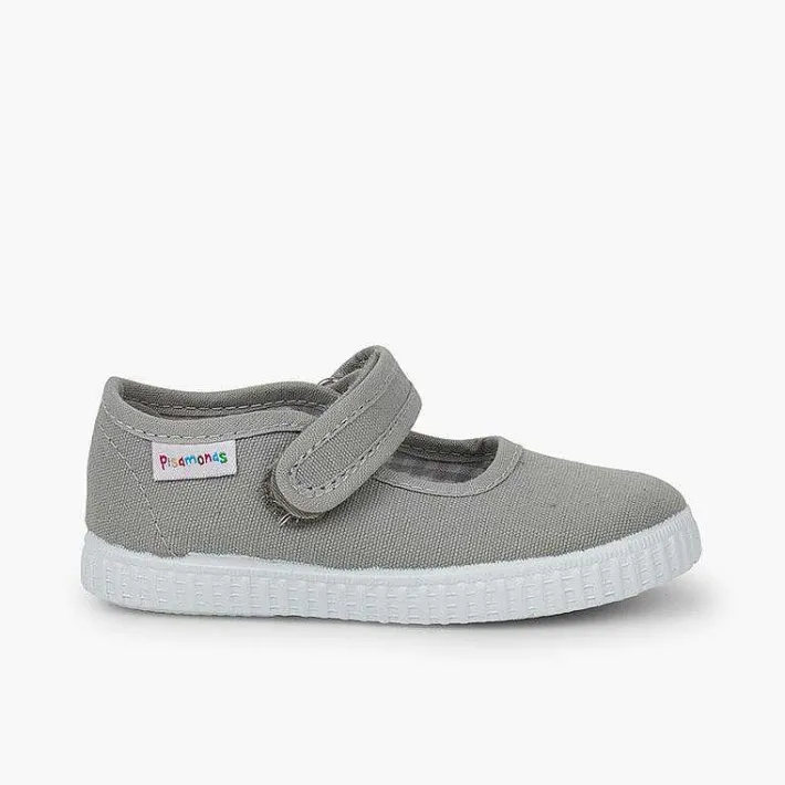 Zapatillas<Pisamonas Merceditas Niña Tira Adherente Suela Tipo Zapatillas