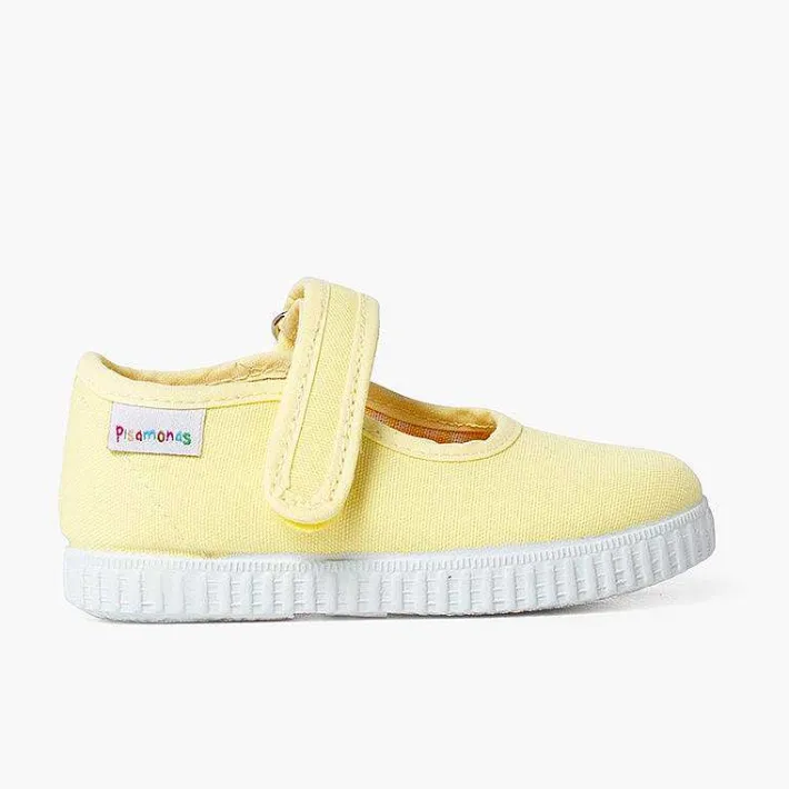 Zapatillas<Pisamonas Merceditas Niña Tira Adherente Suela Tipo Zapatillas