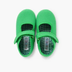 Zapatillas<Pisamonas Merceditas Niña Tira Adherente Suela Tipo Zapatillas