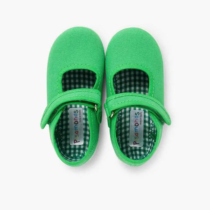Zapatillas<Pisamonas Merceditas Niña Tira Adherente Suela Tipo Zapatillas