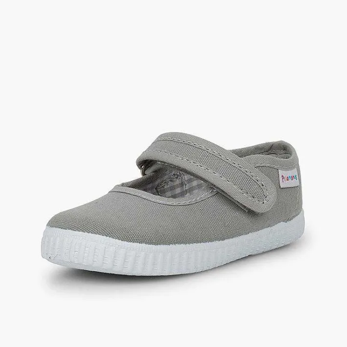 Zapatillas<Pisamonas Merceditas Niña Tira Adherente Suela Tipo Zapatillas