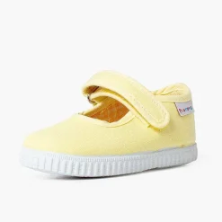 Zapatillas<Pisamonas Merceditas Niña Tira Adherente Suela Tipo Zapatillas