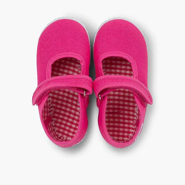 Zapatillas<Pisamonas Merceditas Niña Tira Adherente Suela Tipo Zapatillas