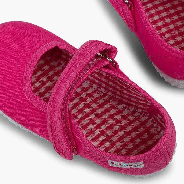 Zapatillas<Pisamonas Merceditas Niña Tira Adherente Suela Tipo Zapatillas