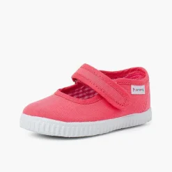 Zapatillas<Pisamonas Merceditas Niña Tira Adherente Suela Tipo Zapatillas