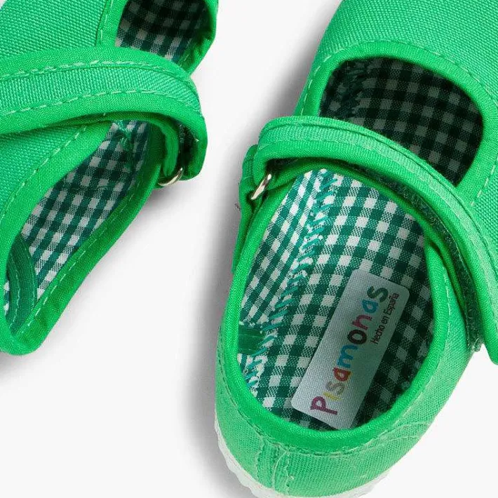 Zapatillas<Pisamonas Merceditas Niña Tira Adherente Suela Tipo Zapatillas