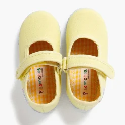 Zapatillas<Pisamonas Merceditas Niña Tira Adherente Suela Tipo Zapatillas