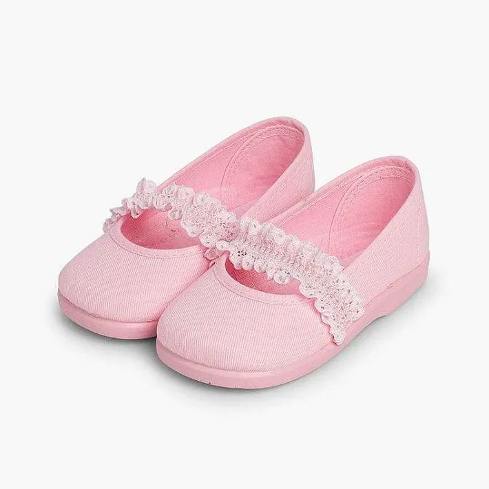 Merceditas Niña<Pisamonas Merceditas Niña Tira Elastica Puntilla