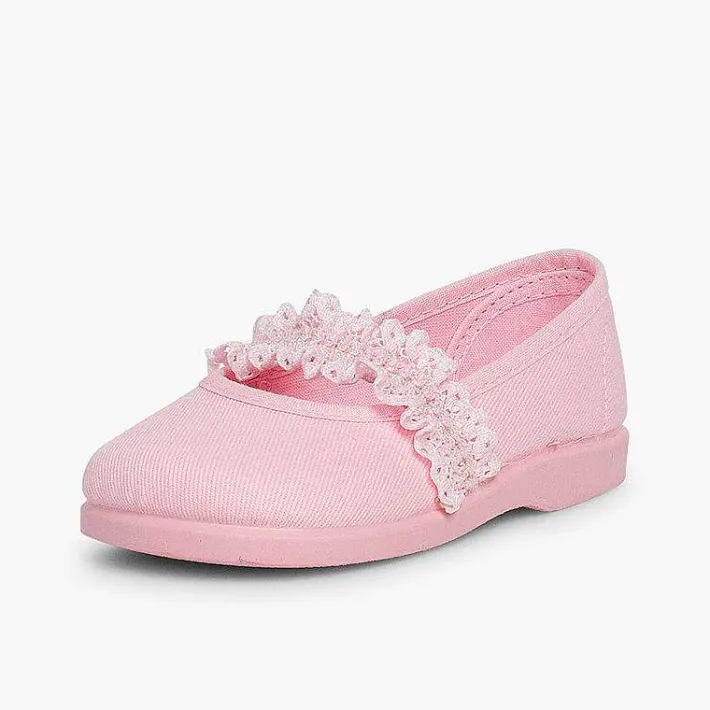 Merceditas Niña<Pisamonas Merceditas Niña Tira Elastica Puntilla