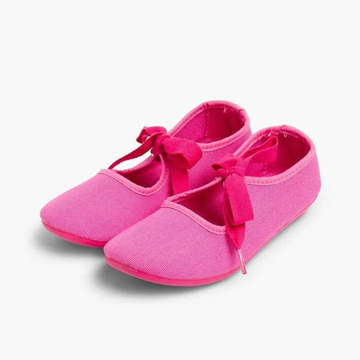Merceditas Niña<Pisamonas Merceditas Nortenas De Tela Con Lazo