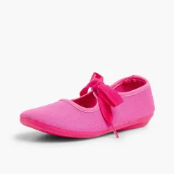 Merceditas Niña<Pisamonas Merceditas Nortenas De Tela Con Lazo