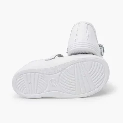 Zapatillas<Pisamonas Merceditas Piel Lavable Hebilla