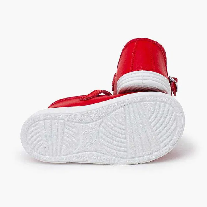 Zapatillas<Pisamonas Merceditas Piel Lavable Hebilla