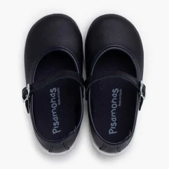 Zapatillas<Pisamonas Merceditas Piel Lavable Hebilla