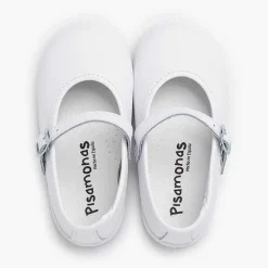 Zapatillas<Pisamonas Merceditas Piel Lavable Hebilla