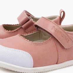 Merceditas Niña<Pisamonas Merceditas Piel Sport Con Puntera Y Cierre Adherente