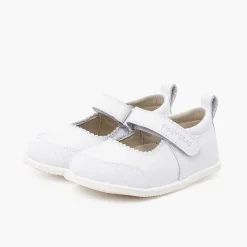 Merceditas Niña<Pisamonas Merceditas Piel Sport Con Puntera Y Cierre Adherente