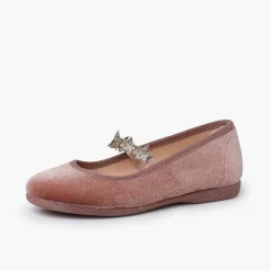 Merceditas Niña<Pisamonas Merceditas Terciopelo Elastico Estrellitas