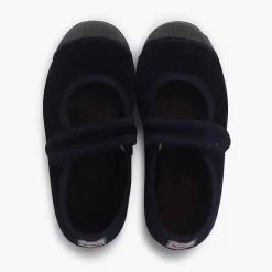 Zapatillas<Pisamonas Merceditas Terciopelo Puntera Goma