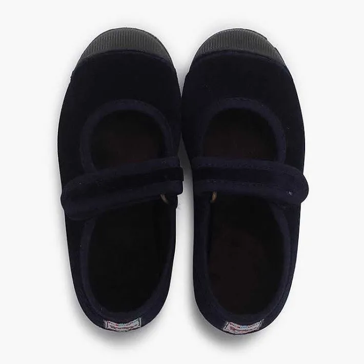 Zapatillas<Pisamonas Merceditas Terciopelo Puntera Goma