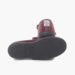 Zapatillas<Pisamonas Merceditas Terciopelo Puntera Goma