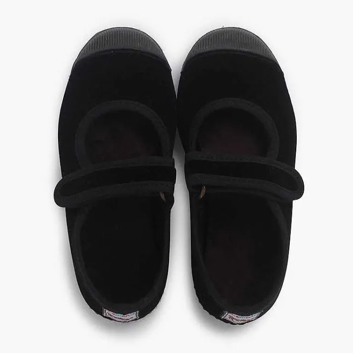 Zapatillas<Pisamonas Merceditas Terciopelo Puntera Goma