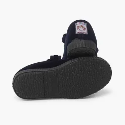 Zapatillas<Pisamonas Merceditas Terciopelo Puntera Goma
