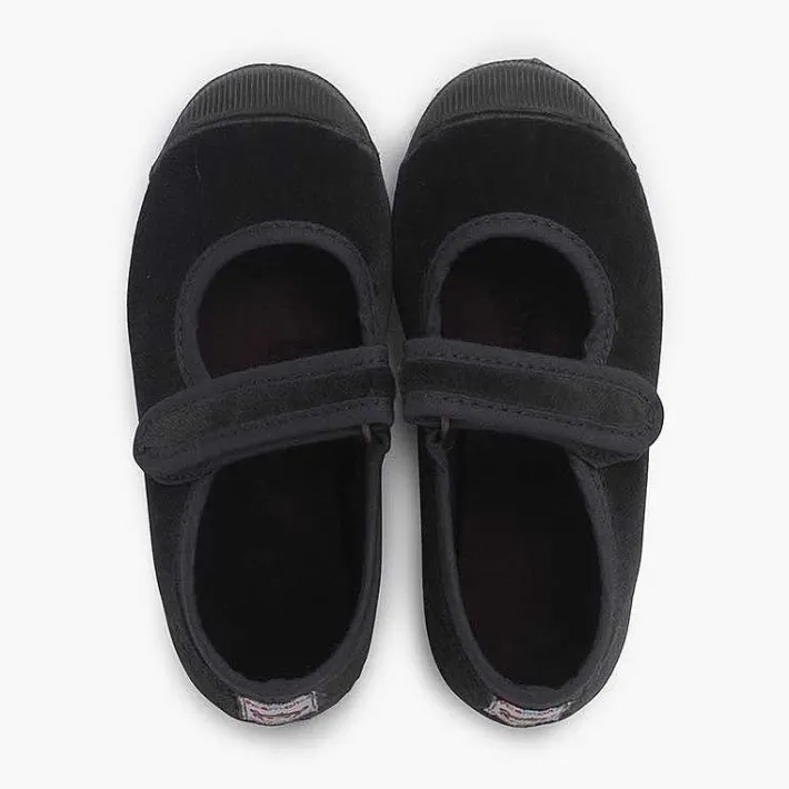 Zapatillas<Pisamonas Merceditas Terciopelo Puntera Goma