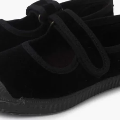 Zapatillas<Pisamonas Merceditas Terciopelo Puntera Goma