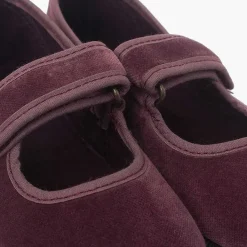 Zapatillas<Pisamonas Merceditas Terciopelo Puntera Goma