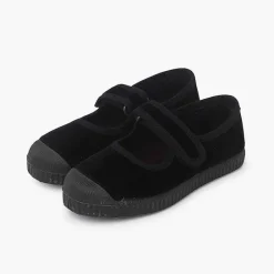 Zapatillas<Pisamonas Merceditas Terciopelo Puntera Goma