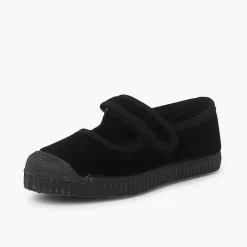 Zapatillas<Pisamonas Merceditas Terciopelo Puntera Goma
