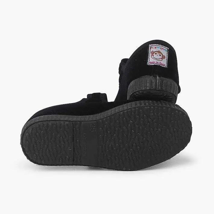 Zapatillas<Pisamonas Merceditas Terciopelo Puntera Goma