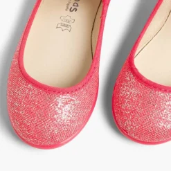 Zapatos Comunión<Pisamonas Merceditas Tira Adherente En Lino Metalizado