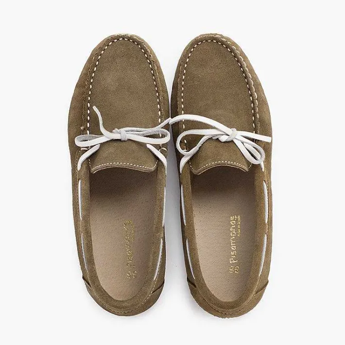 Zapatos Comunión<Pisamonas Mocasin Niño Serraje Ceremonia Lazo